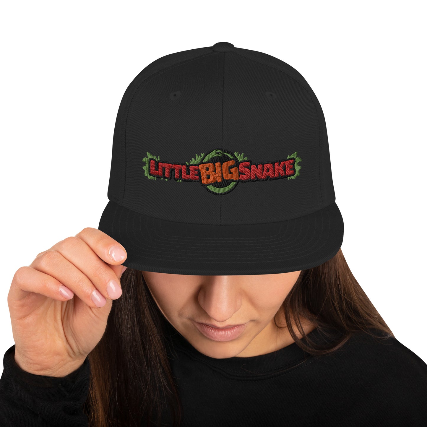 LBS logo snapback hat