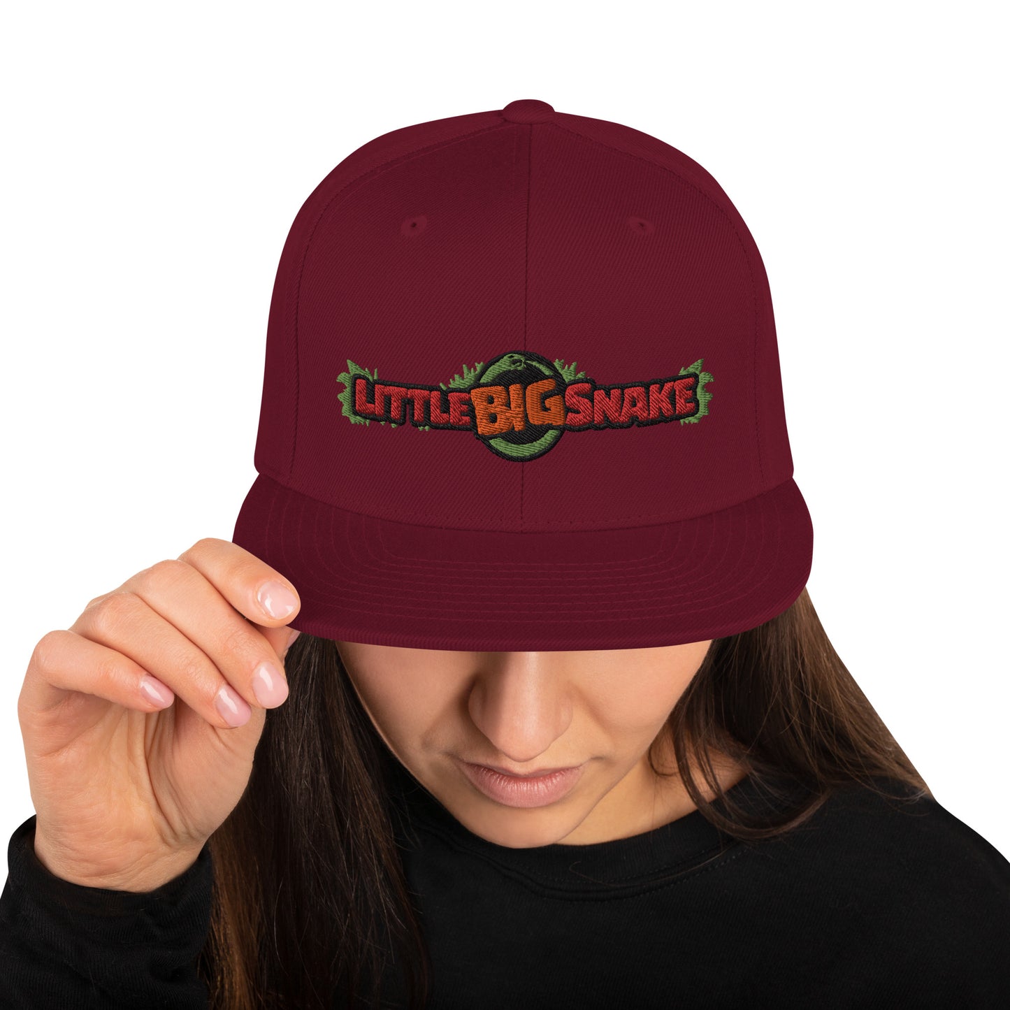 LBS logo snapback hat