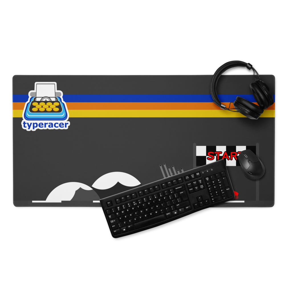 Typeracer Gaming mouse pad - Night Theme