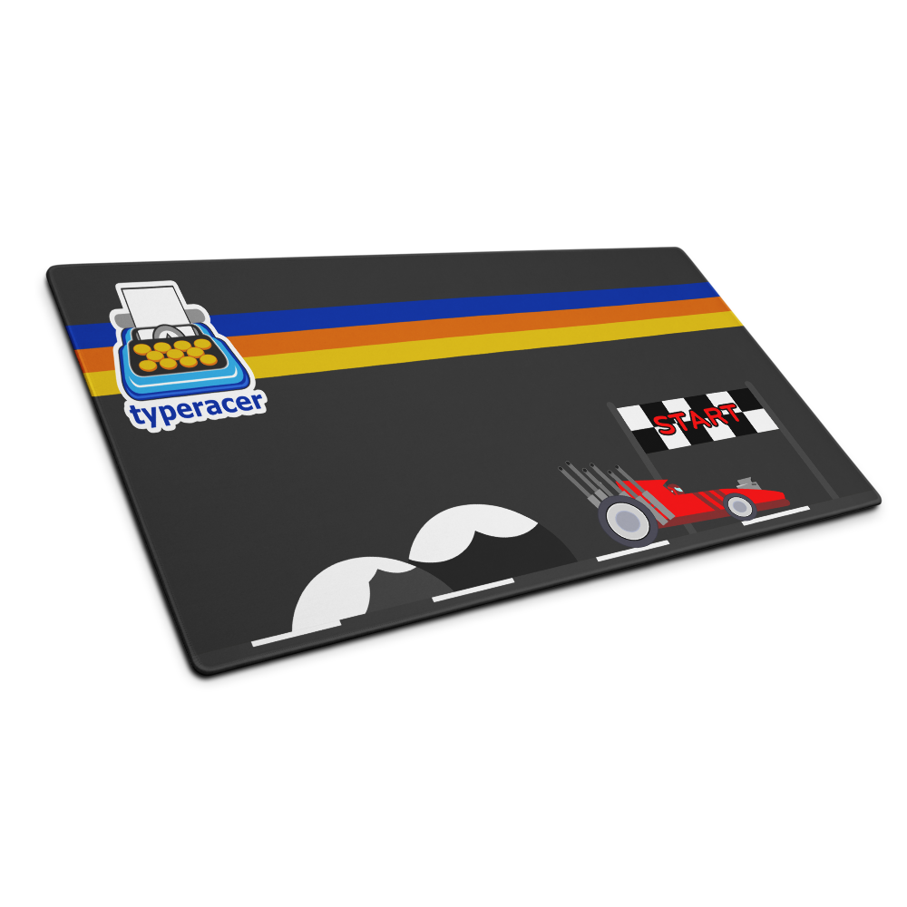 Typeracer Gaming mouse pad - Night Theme