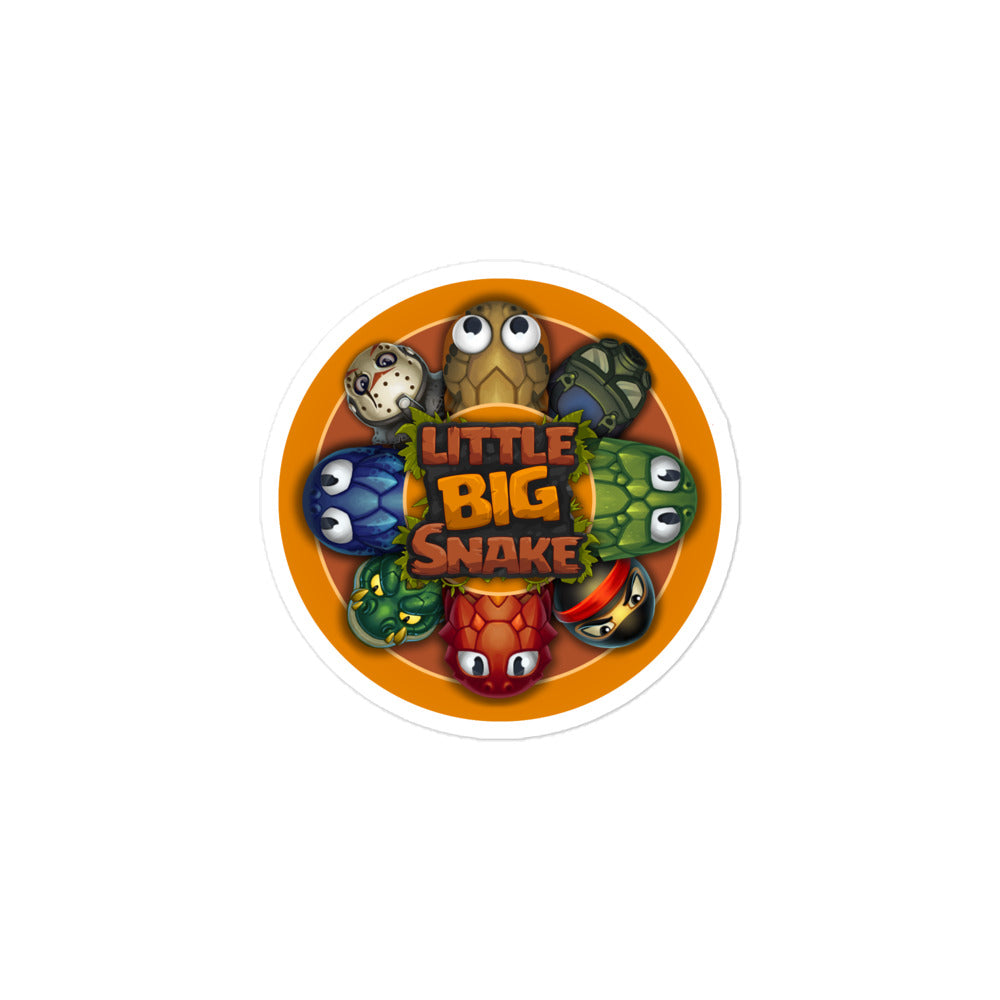 LBS round stickers