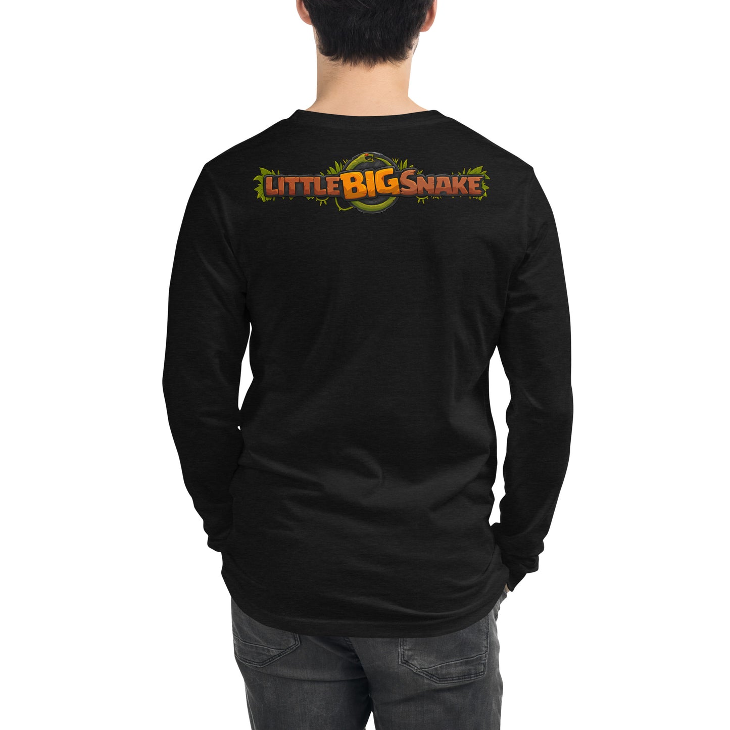 LBS circle logo unisex long sleeve tee