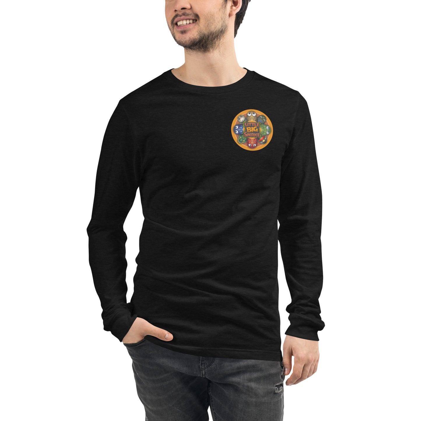 LBS circle logo unisex long sleeve tee