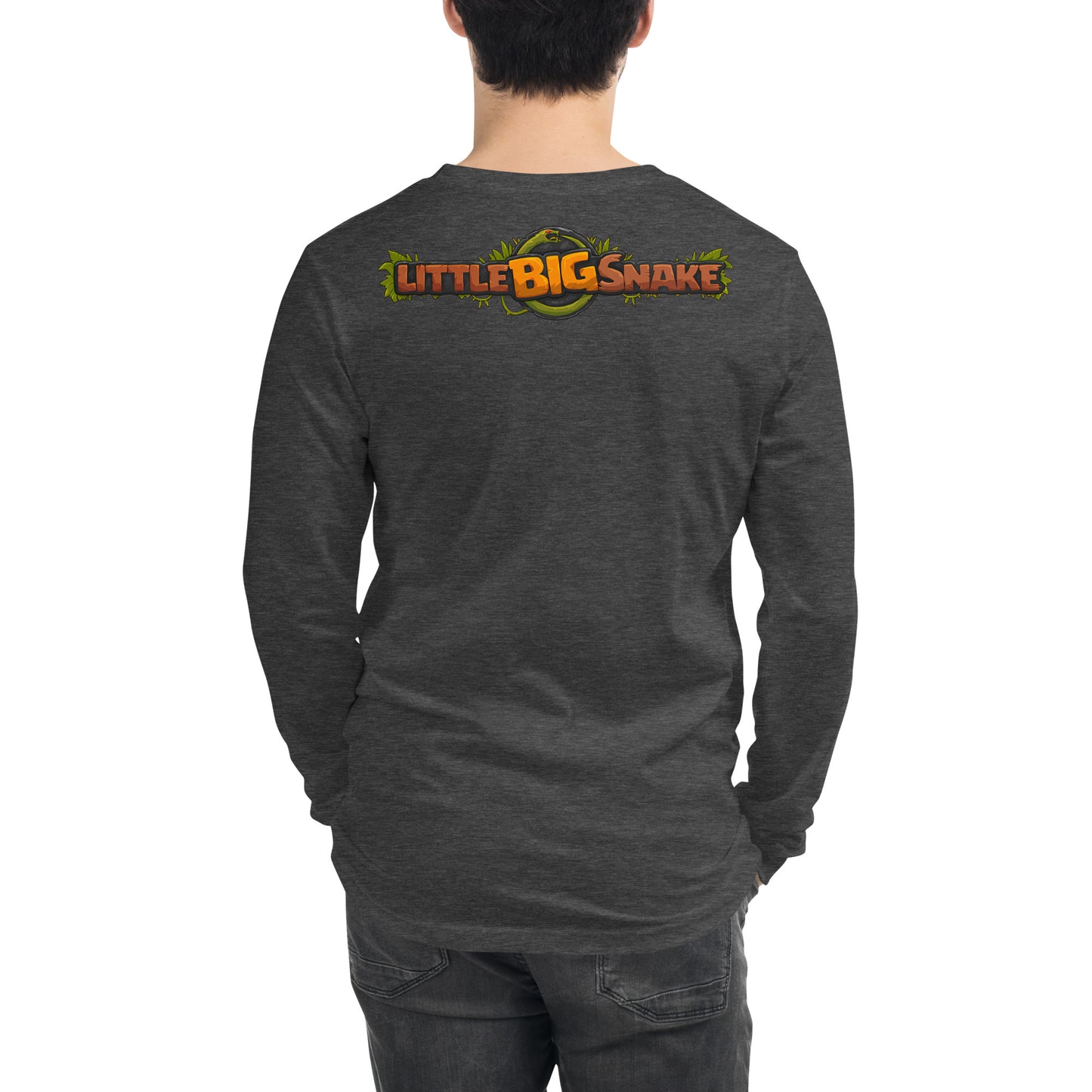 LBS circle logo unisex long sleeve tee