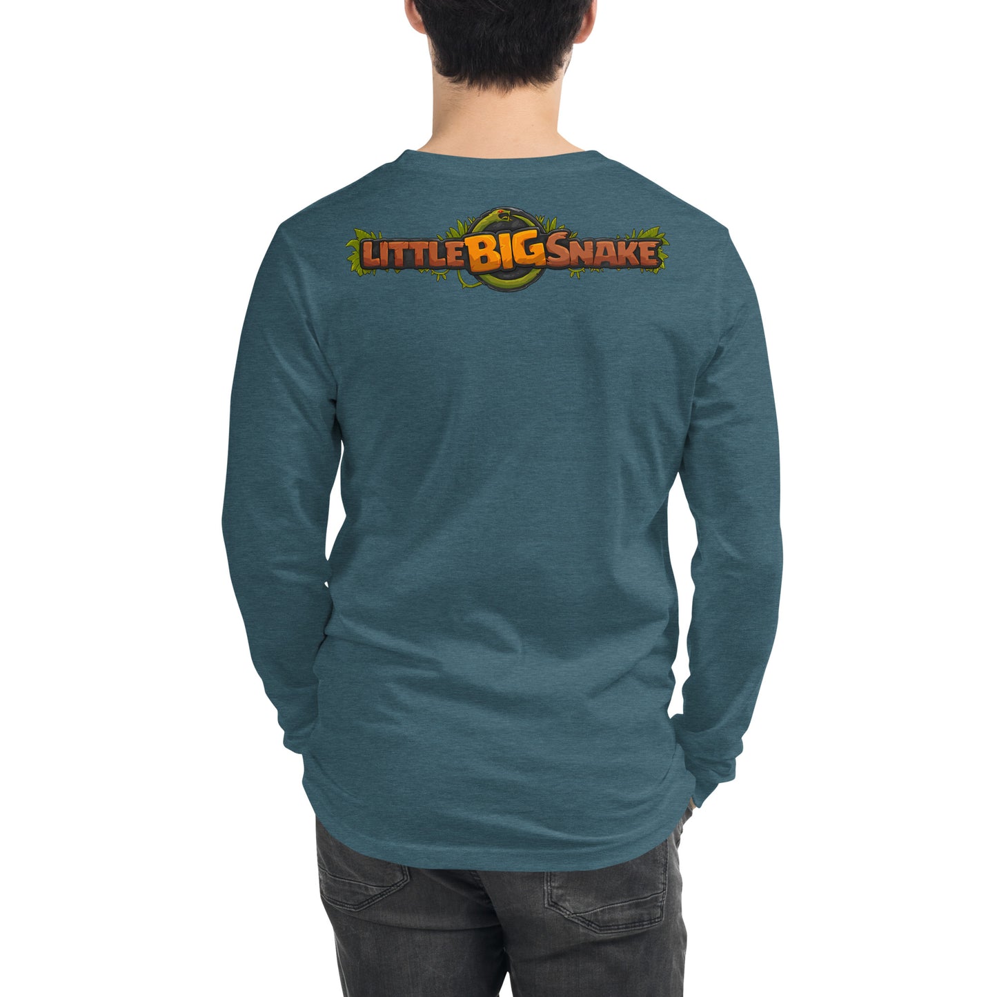 LBS circle logo unisex long sleeve tee