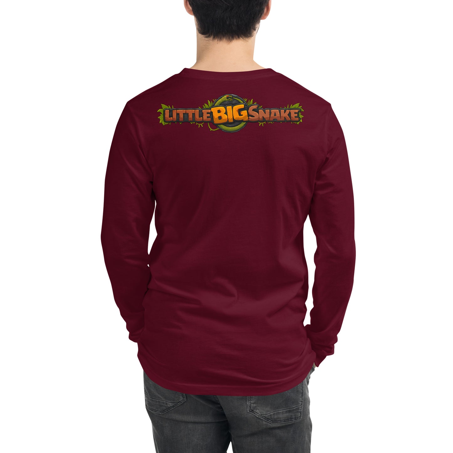 LBS circle logo unisex long sleeve tee