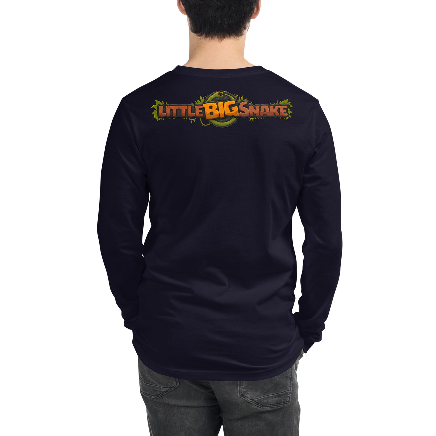 LBS circle logo unisex long sleeve tee