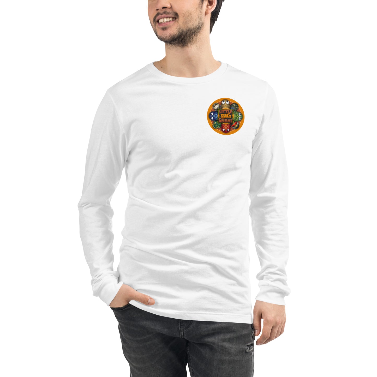 LBS circle logo unisex long sleeve tee