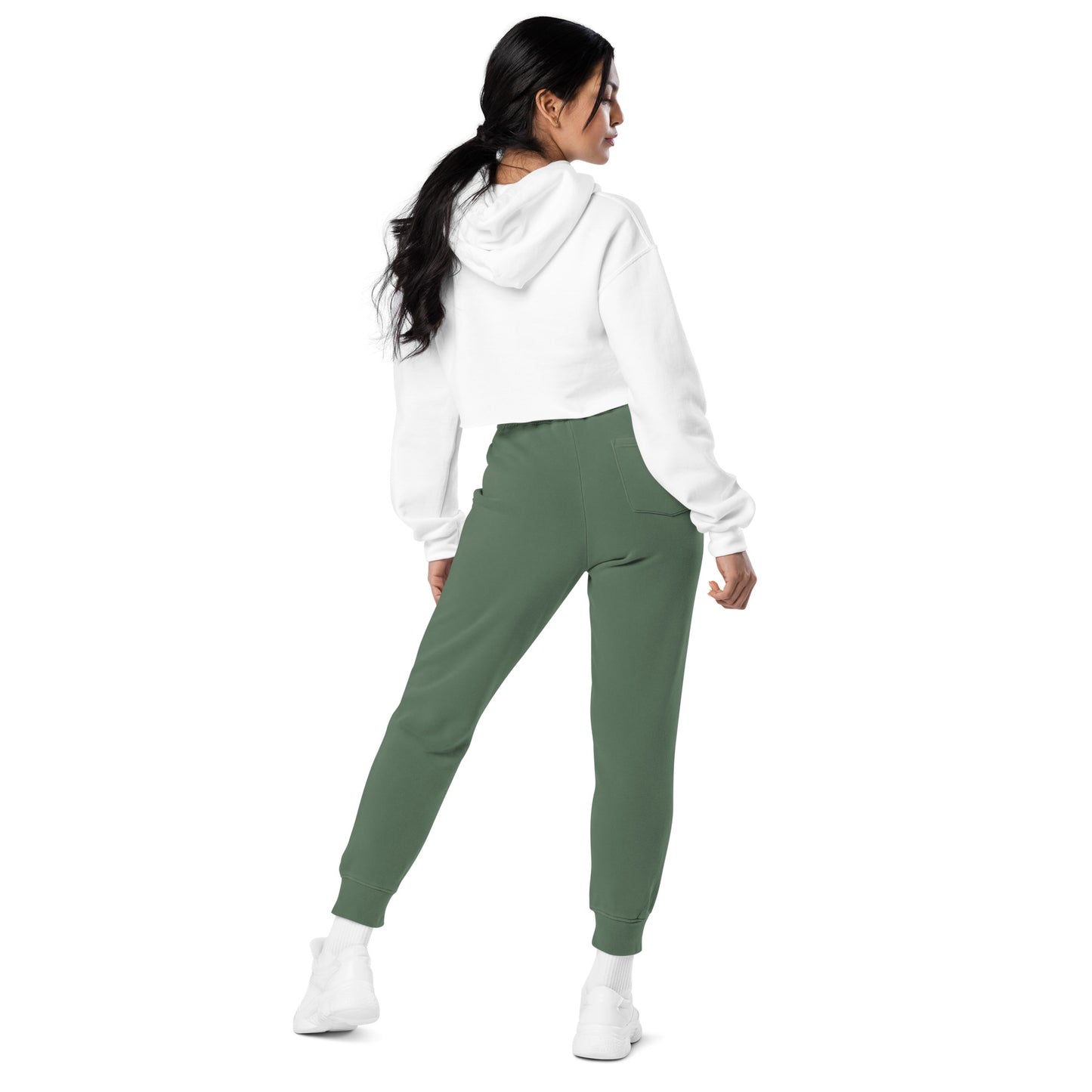 LBS logo unisex pigment-dyed sweatpants