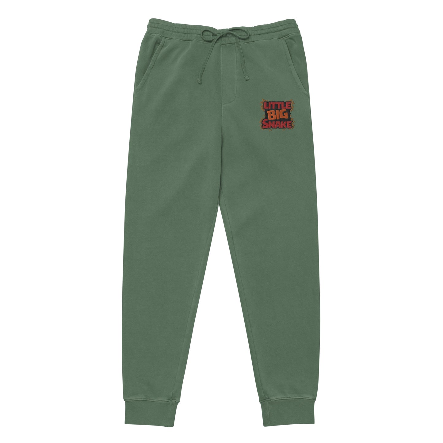 LBS logo unisex pigment-dyed sweatpants