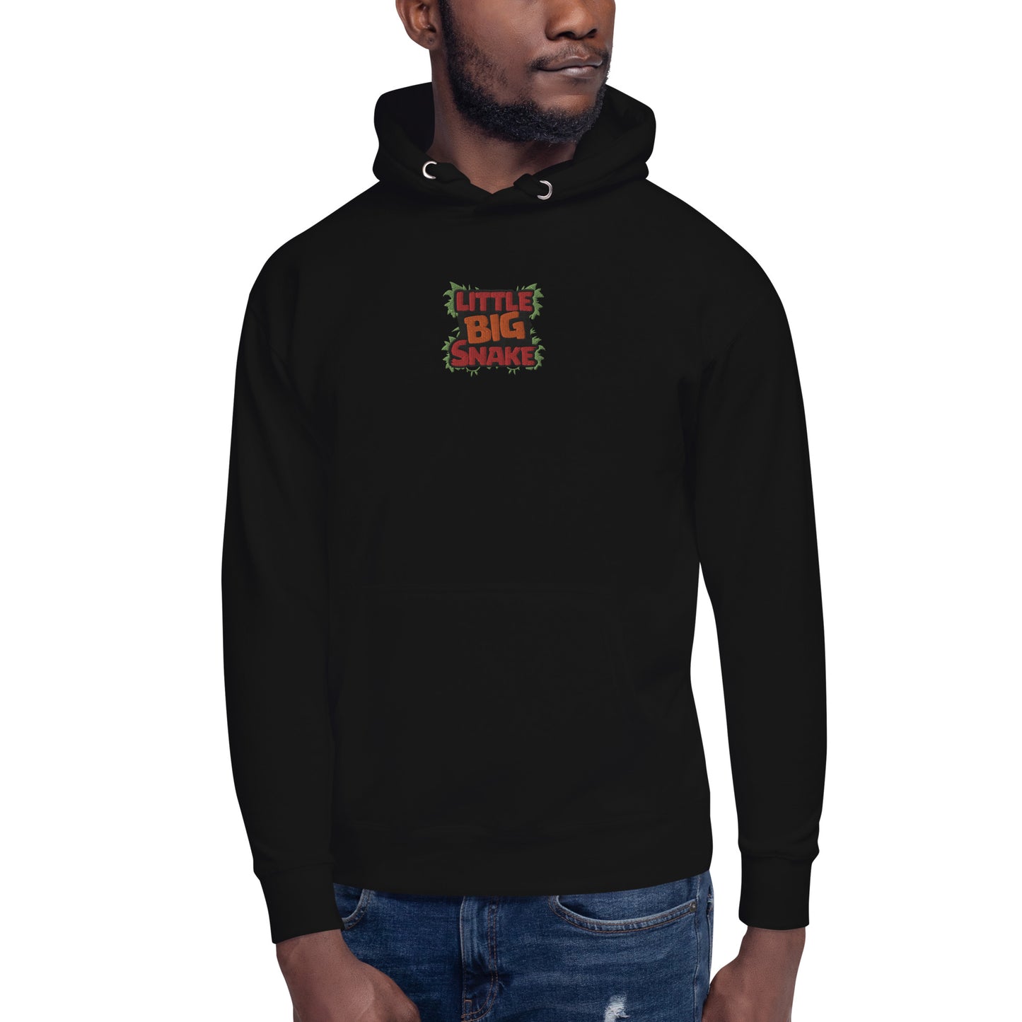 LBS embroidered logo unisex hoodie