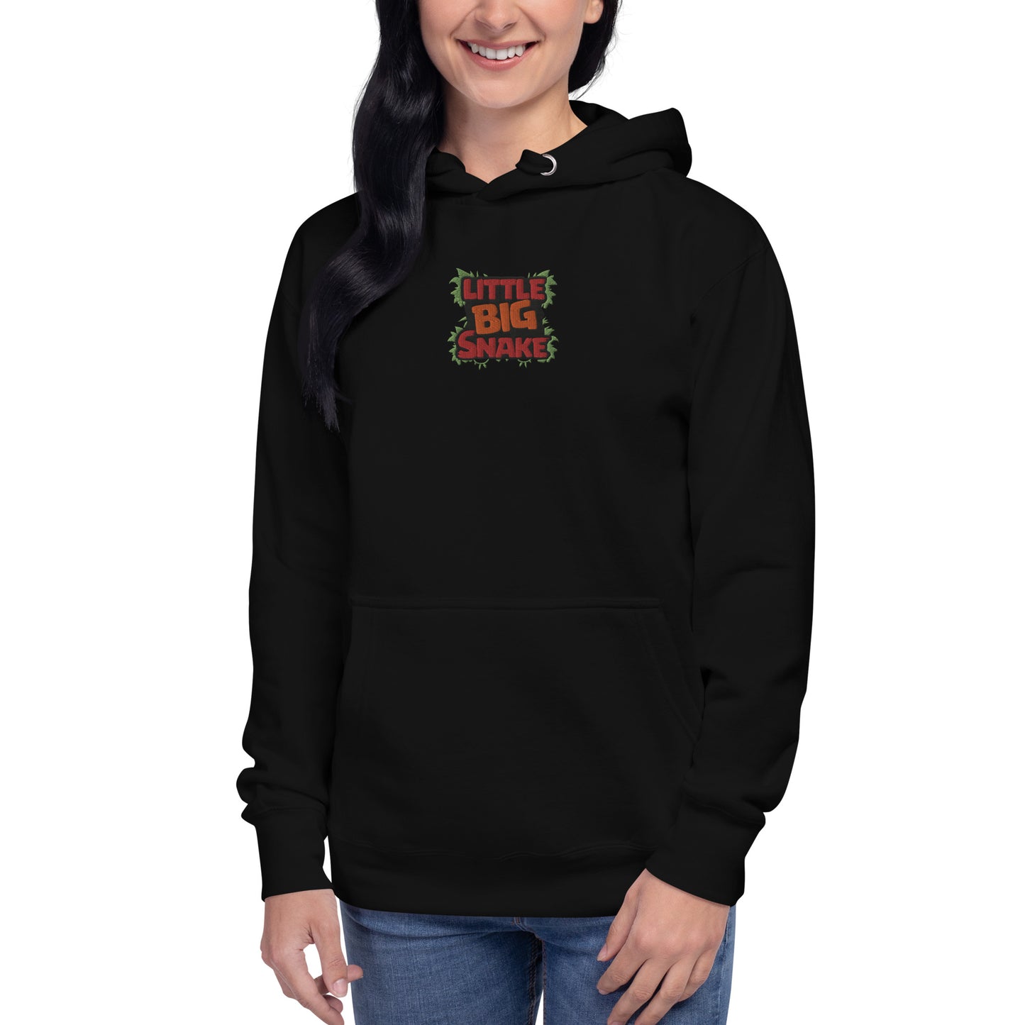 LBS embroidered logo unisex hoodie
