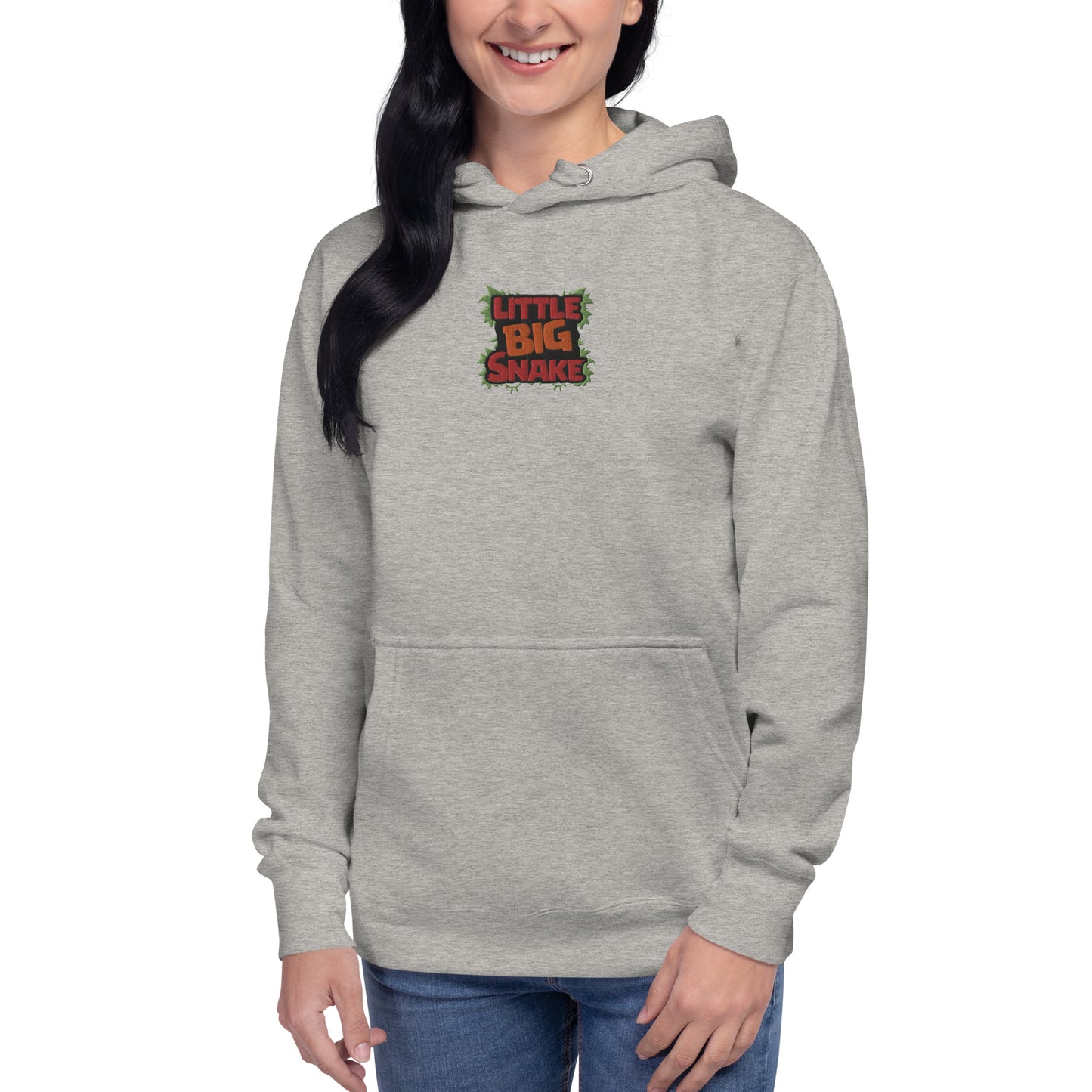 LBS embroidered logo unisex hoodie