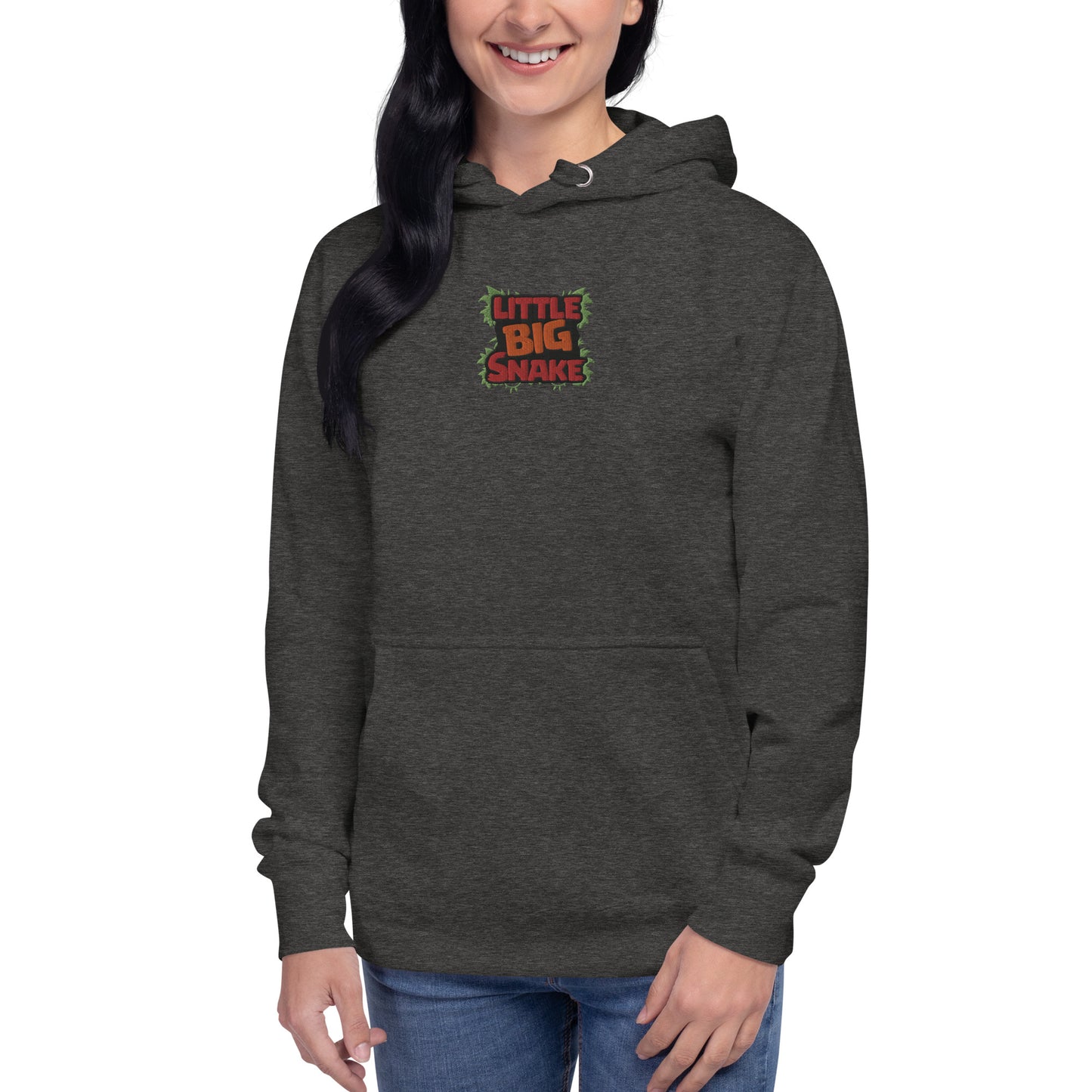 LBS embroidered logo unisex hoodie
