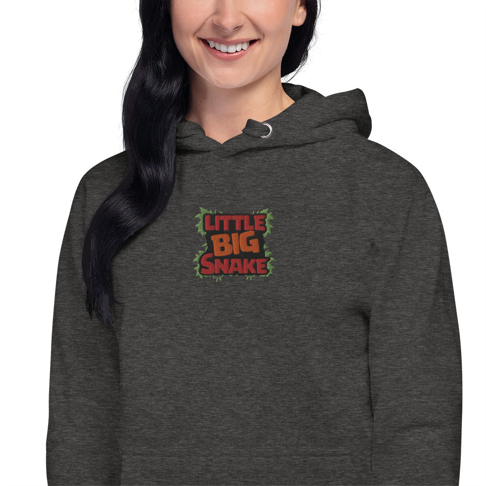 LBS embroidered logo unisex hoodie