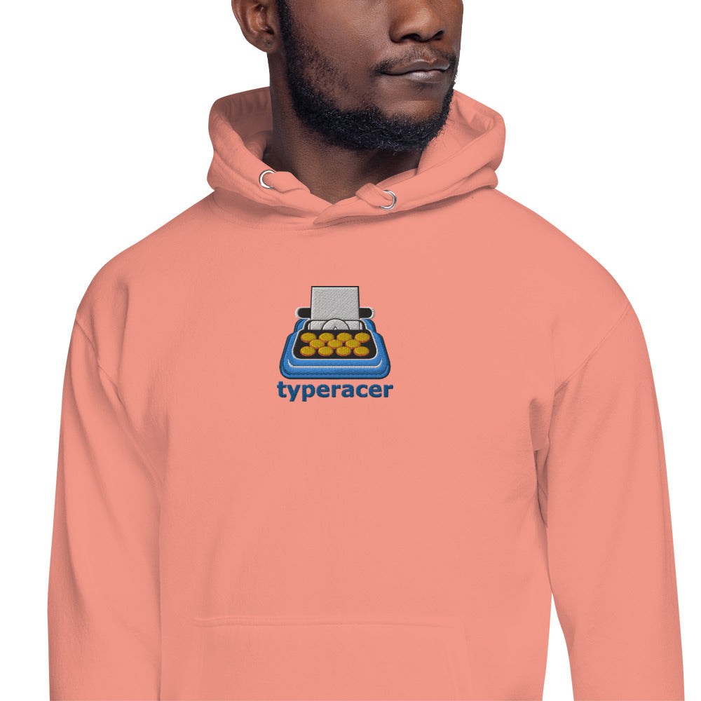Typeracer logo unisex hoodie