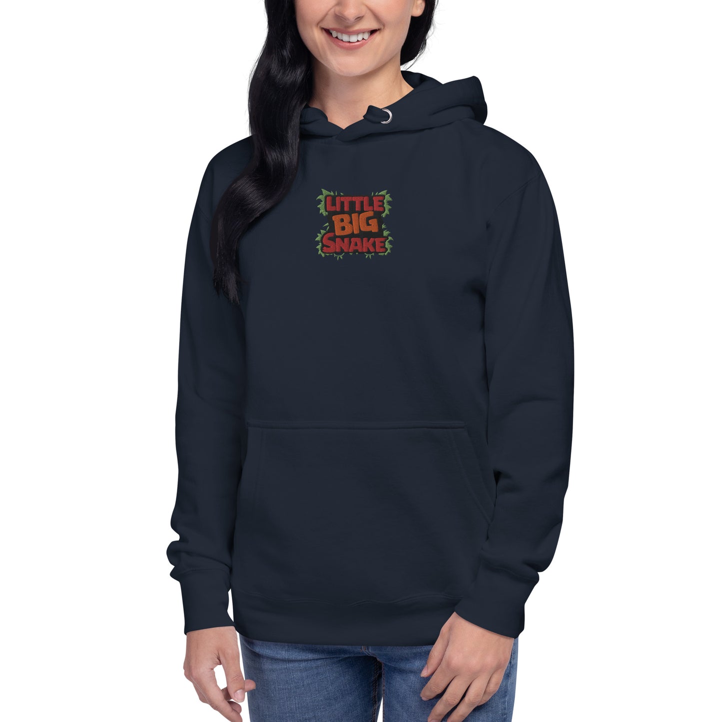 LBS embroidered logo unisex hoodie