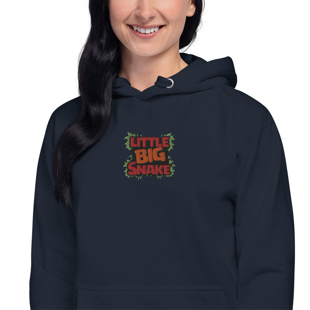 LBS embroidered logo unisex hoodie