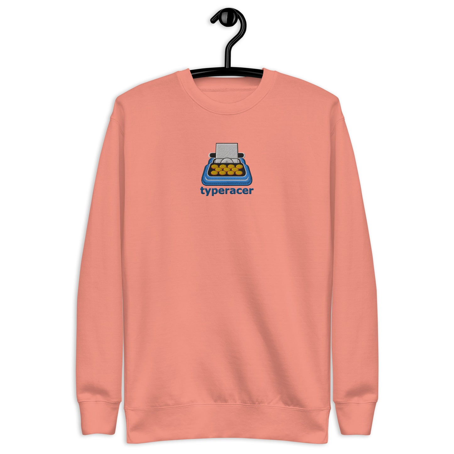 Typeracer logo unisex premium sweatshirt