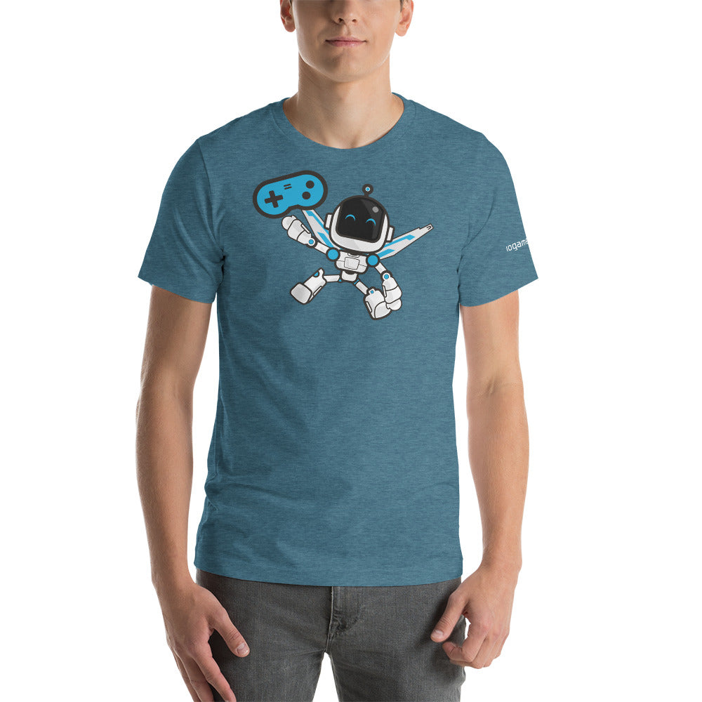 iogames robot unisex t-shirt