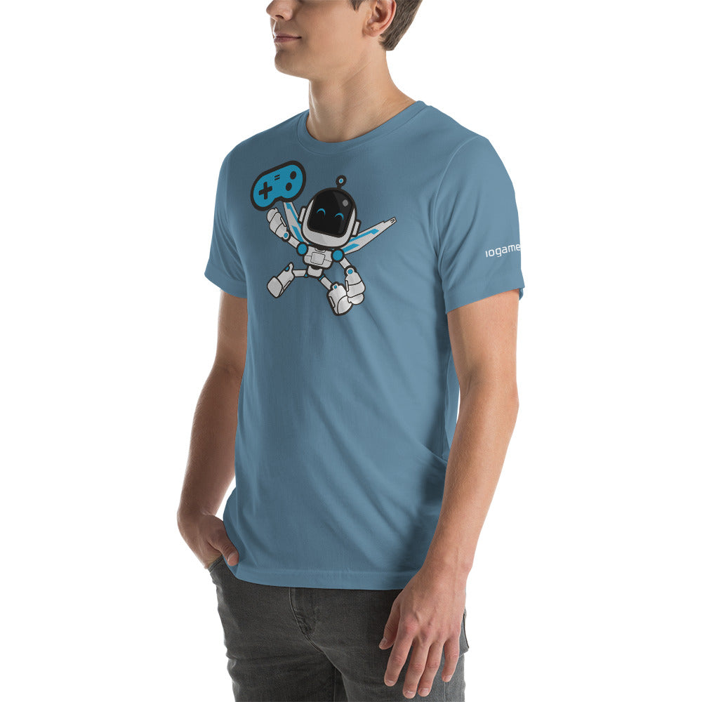 iogames robot unisex t-shirt