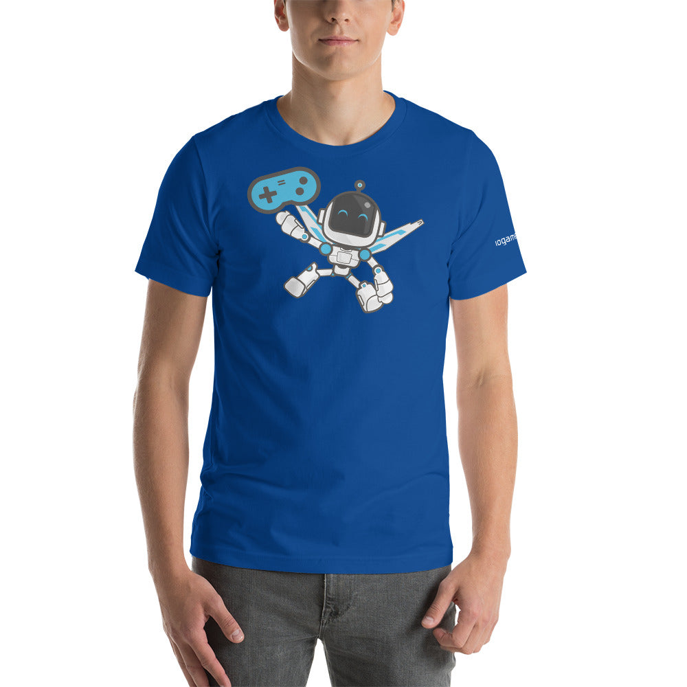 iogames robot unisex t-shirt