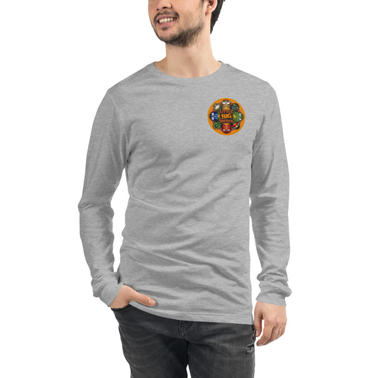 LBS circle logo unisex long sleeve tee