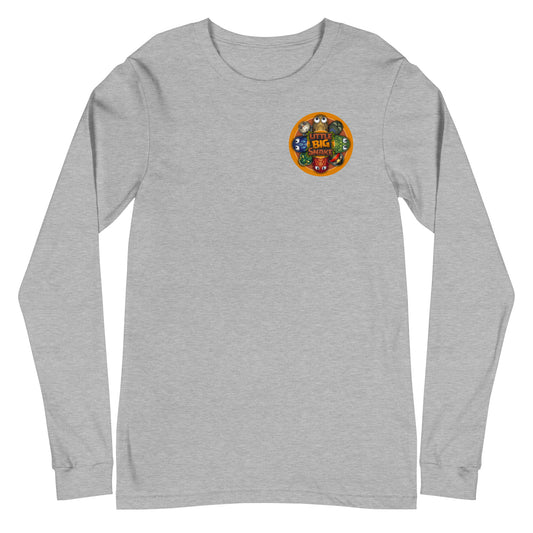 LBS circle logo unisex long sleeve tee