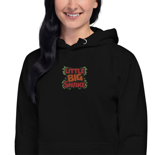 LBS embroidered logo unisex hoodie