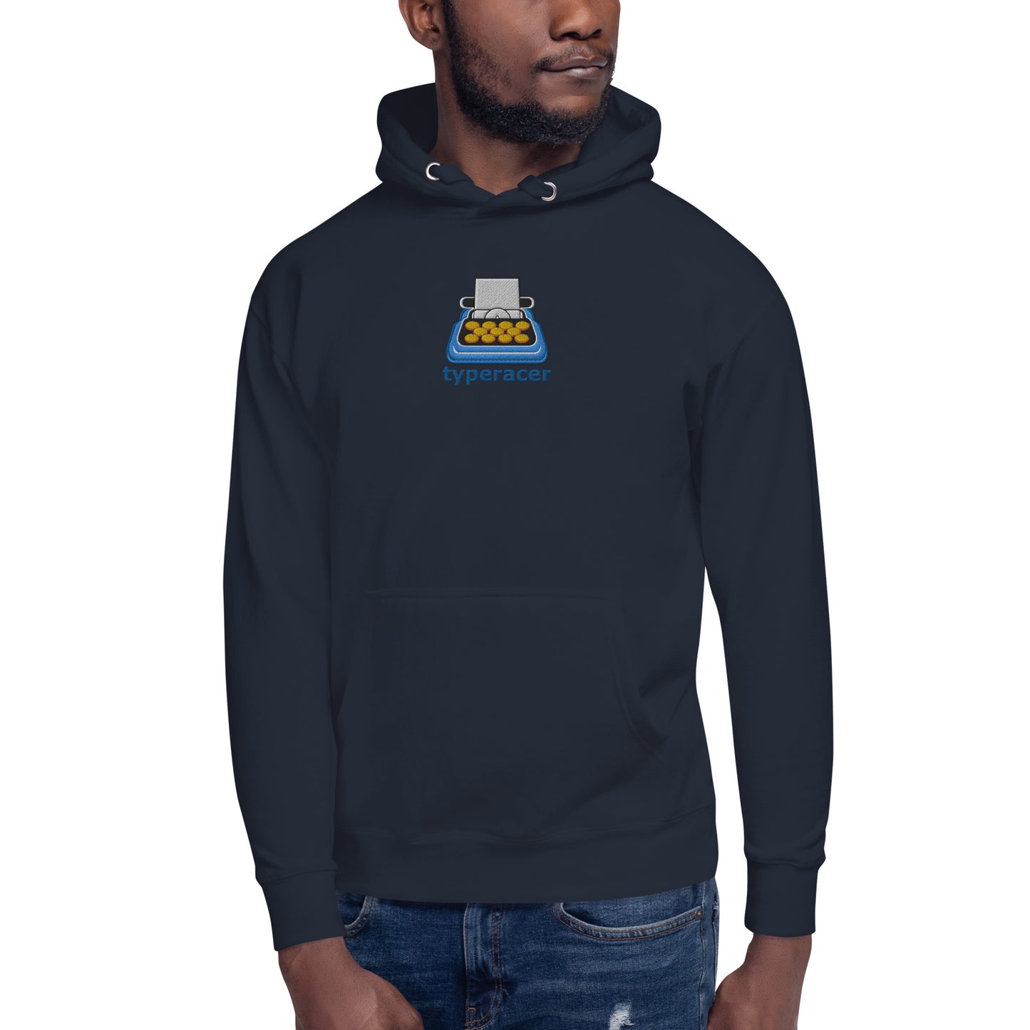 Typeracer logo unisex hoodie