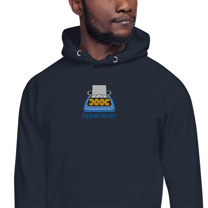 Typeracer logo unisex hoodie