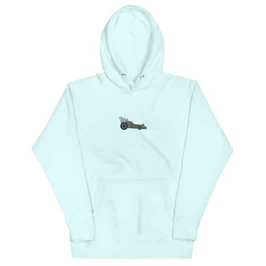 Typeracer car unisex hoodie