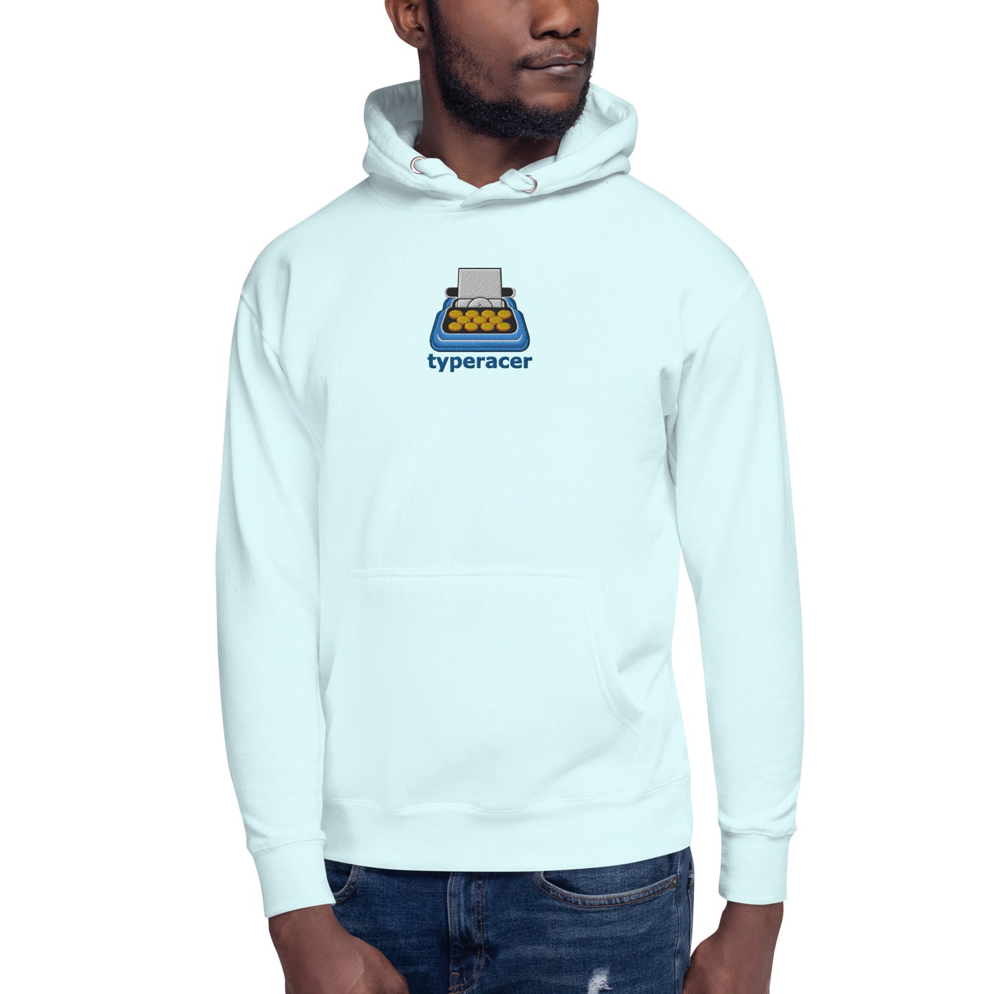 Typeracer logo unisex hoodie