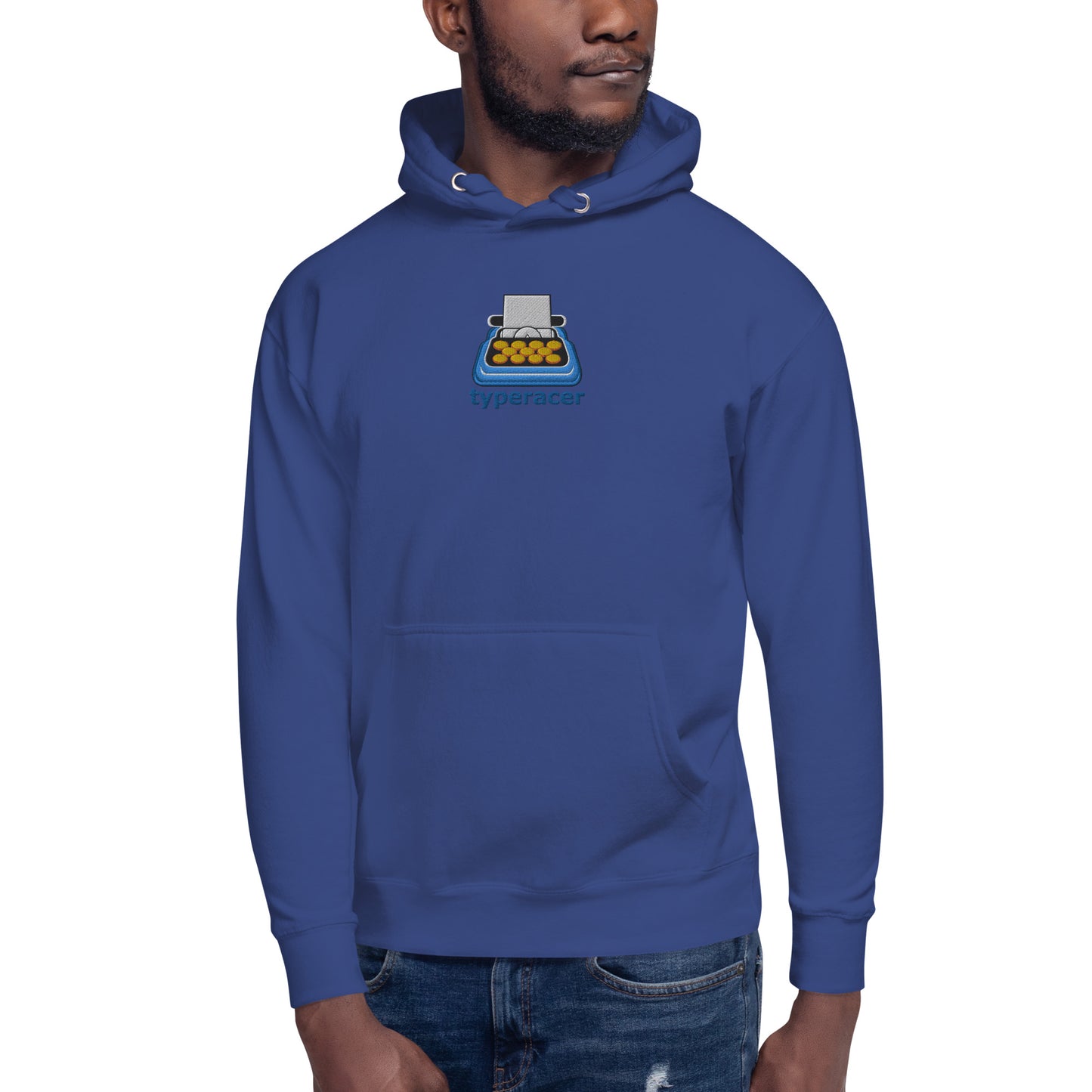 Typeracer logo unisex hoodie