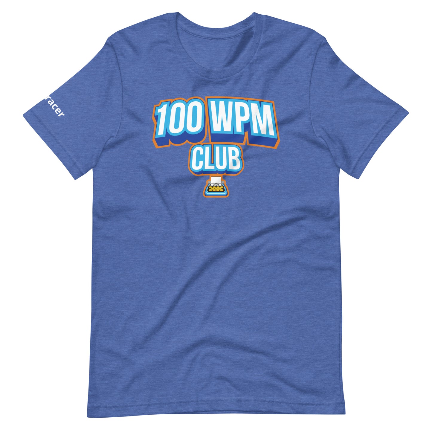 Typeracer 100WPM club unisex t-shirt